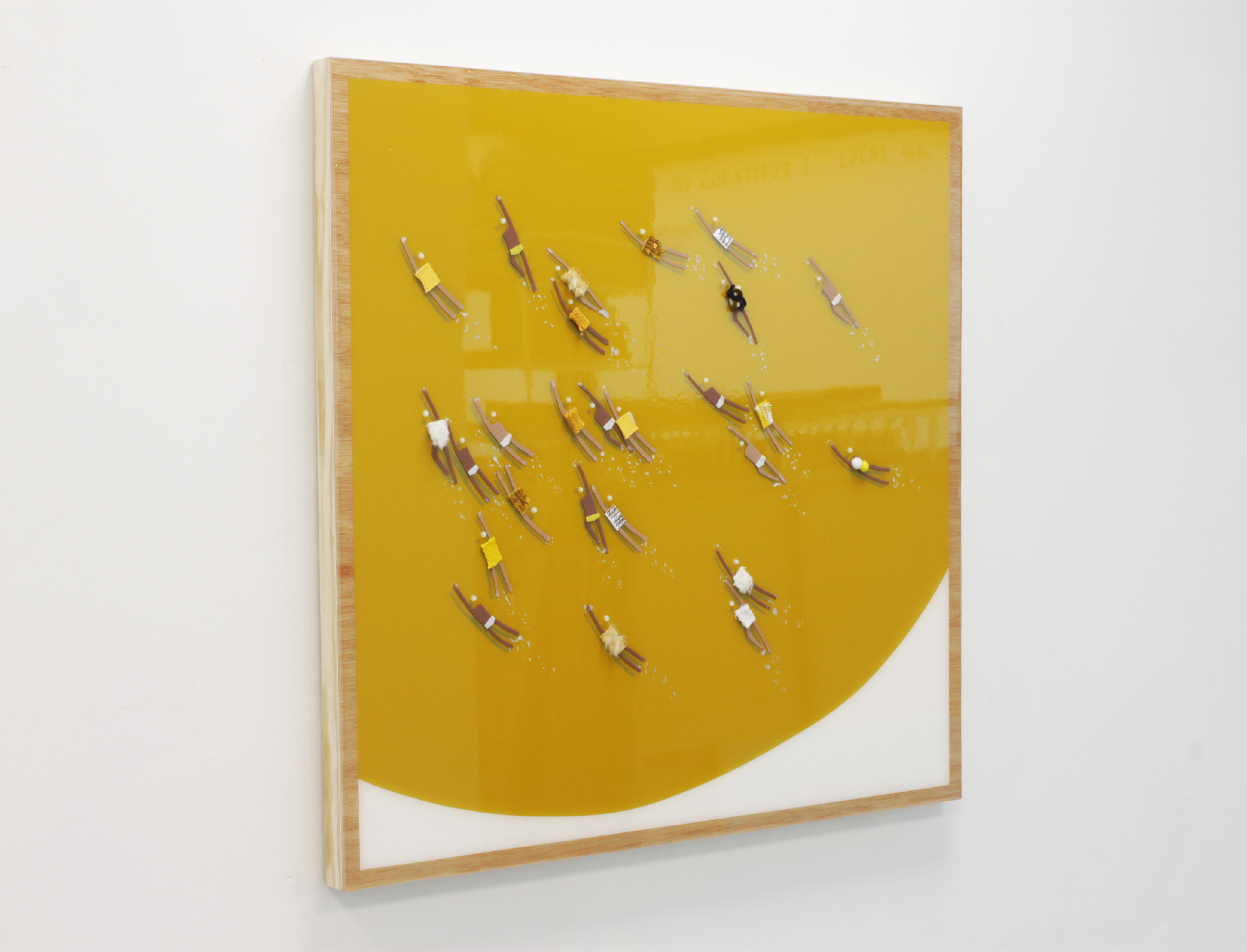 RUBEN ARTIST - Swimmers 113 - Swimmers Plage de Moutarde Sunlit Mustard Sea Waves and Dreams RUBEN ARTIST - Swimmers 113 - Swimmers Plage de Moutarde Sunlit Mustard Sea Waves and Dreams