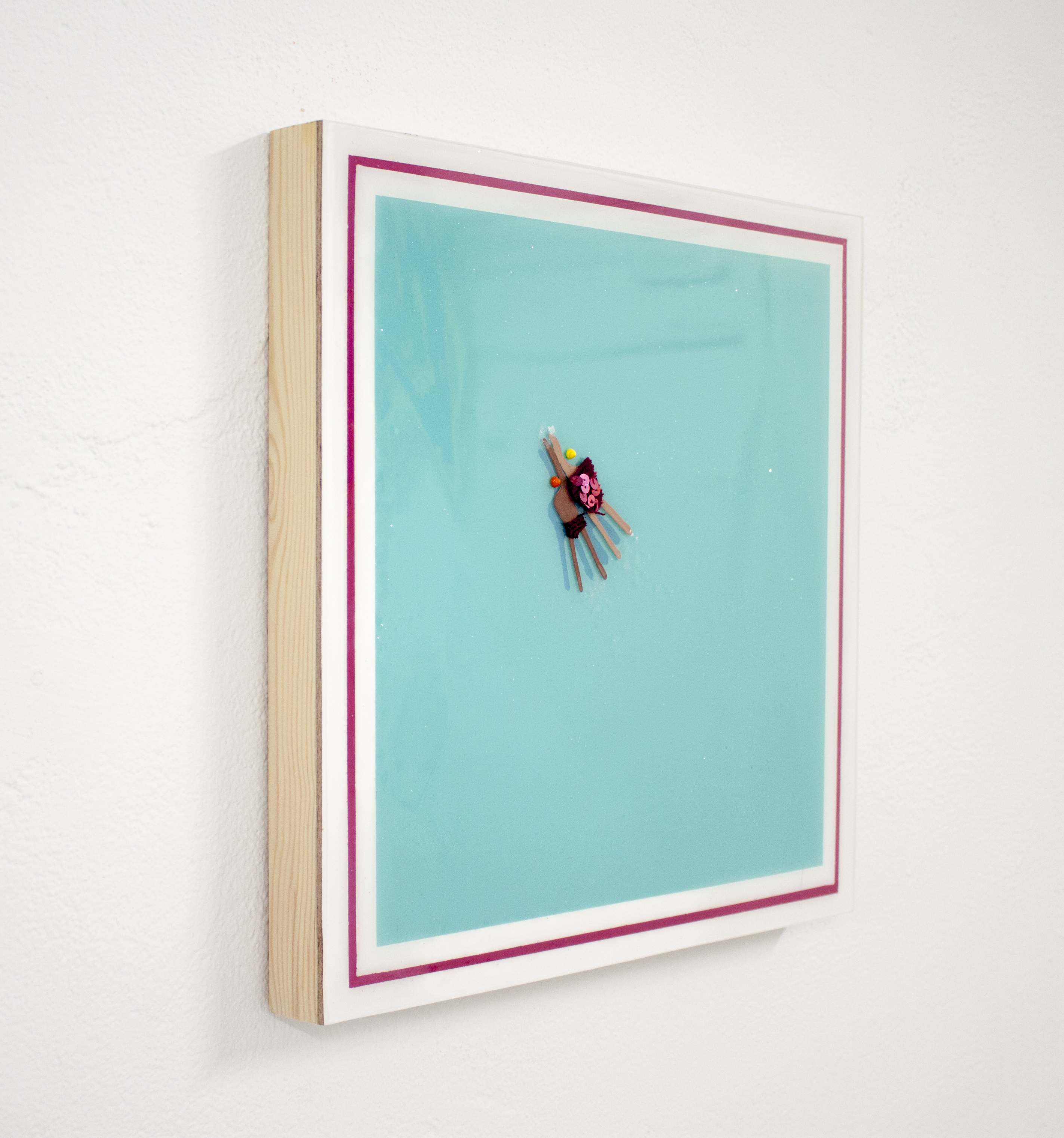 RUBEN ARTIST - Swimmers 591 - Swimmers Abstract Seascape Painting Summer Freedom Art RUBEN ARTIST - Swimmers 591 - Swimmers Abstract Seascape Painting Summer Freedom Art