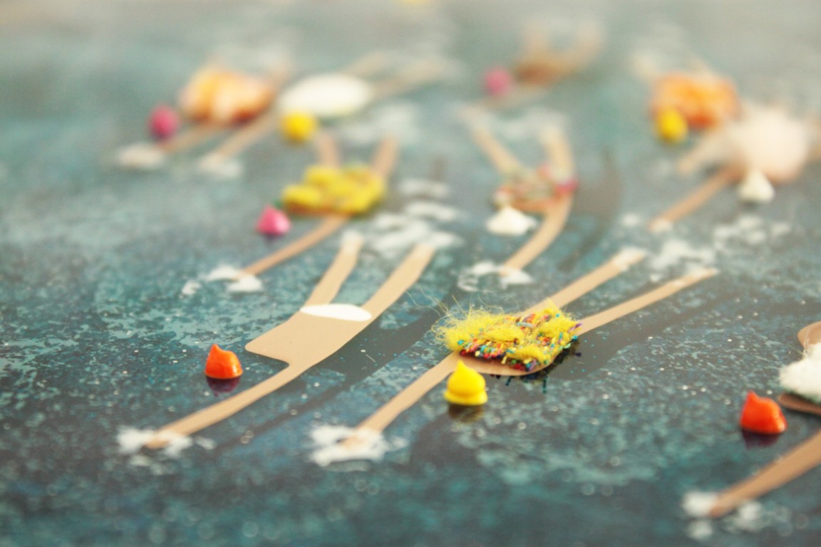 RUBEN ARTIST - Swimmers 159 - Swimmers Coral Contours of Strength in Vast Ocean inspired by Contemporary Seascape Art Mediana RUBEN ARTIST - Swimmers 159 - Swimmers Coral Contours of Strength in Vast Ocean inspired by Contemporary Seascape Art Mediana