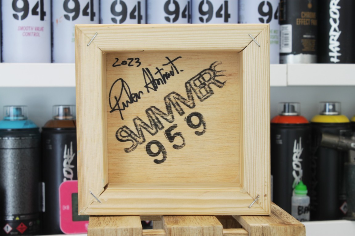 RUBEN ARTIST - Swimmers 959 - Swimmers Woven Drift Abstract Swimmers in Blue Mediana RUBEN ARTIST - Swimmers 959 - Swimmers Woven Drift Abstract Swimmers in Blue Mediana