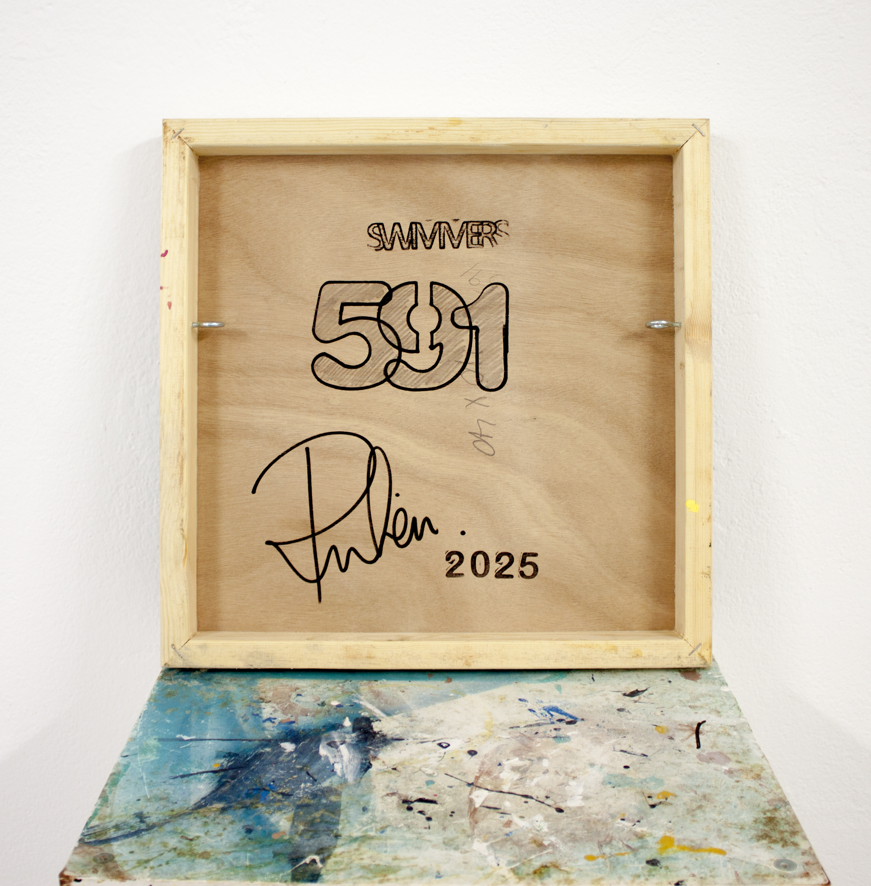 RUBEN ARTIST - Swimmers 591 - Swimmers Weightless Ocean Art Minimal Summer Escape RUBEN ARTIST - Swimmers 591 - Swimmers Weightless Ocean Art Minimal Summer Escape