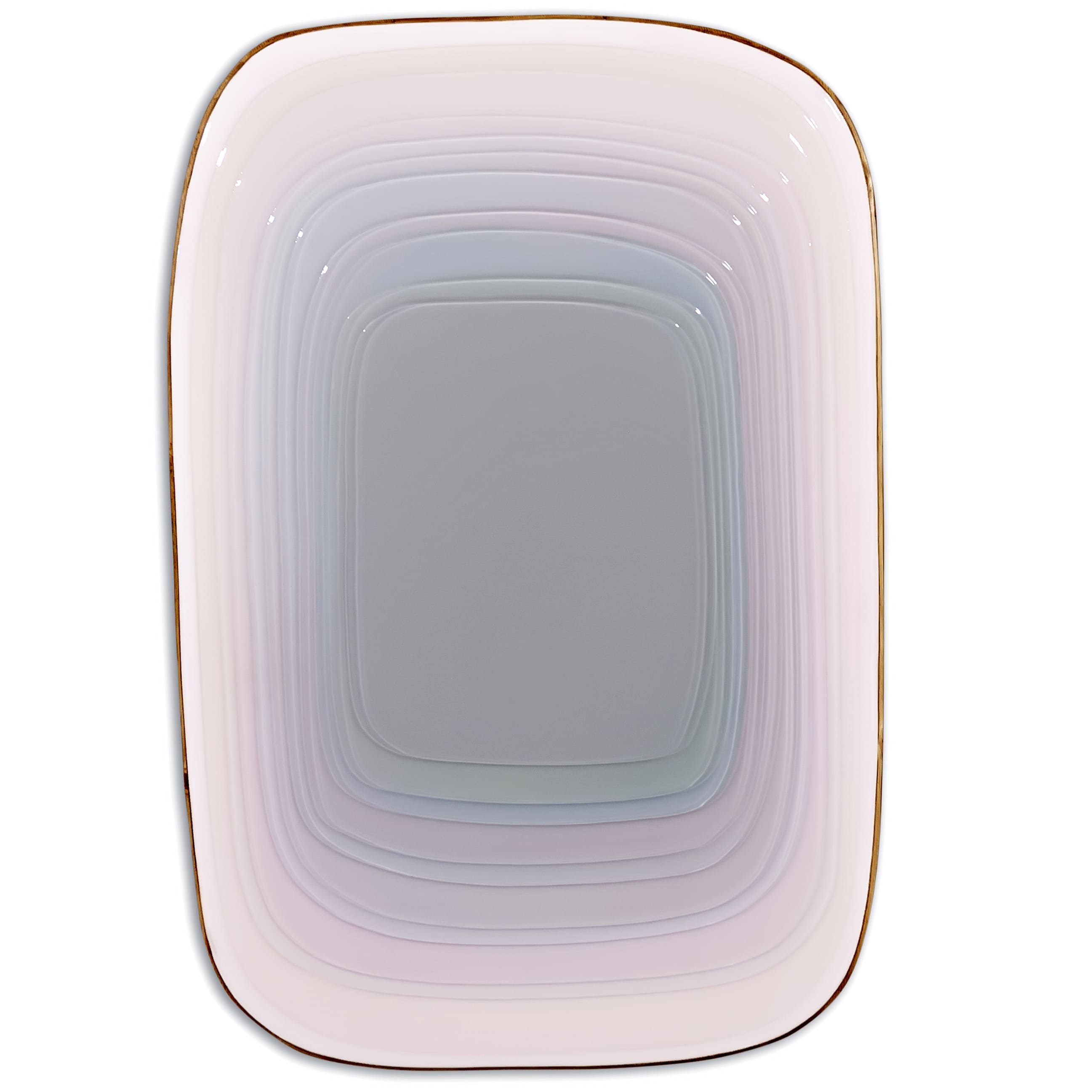 RUBEN ARTIST - Underwater 6319 - UnderWater Soft Gray Center Framed in Pastel Pink