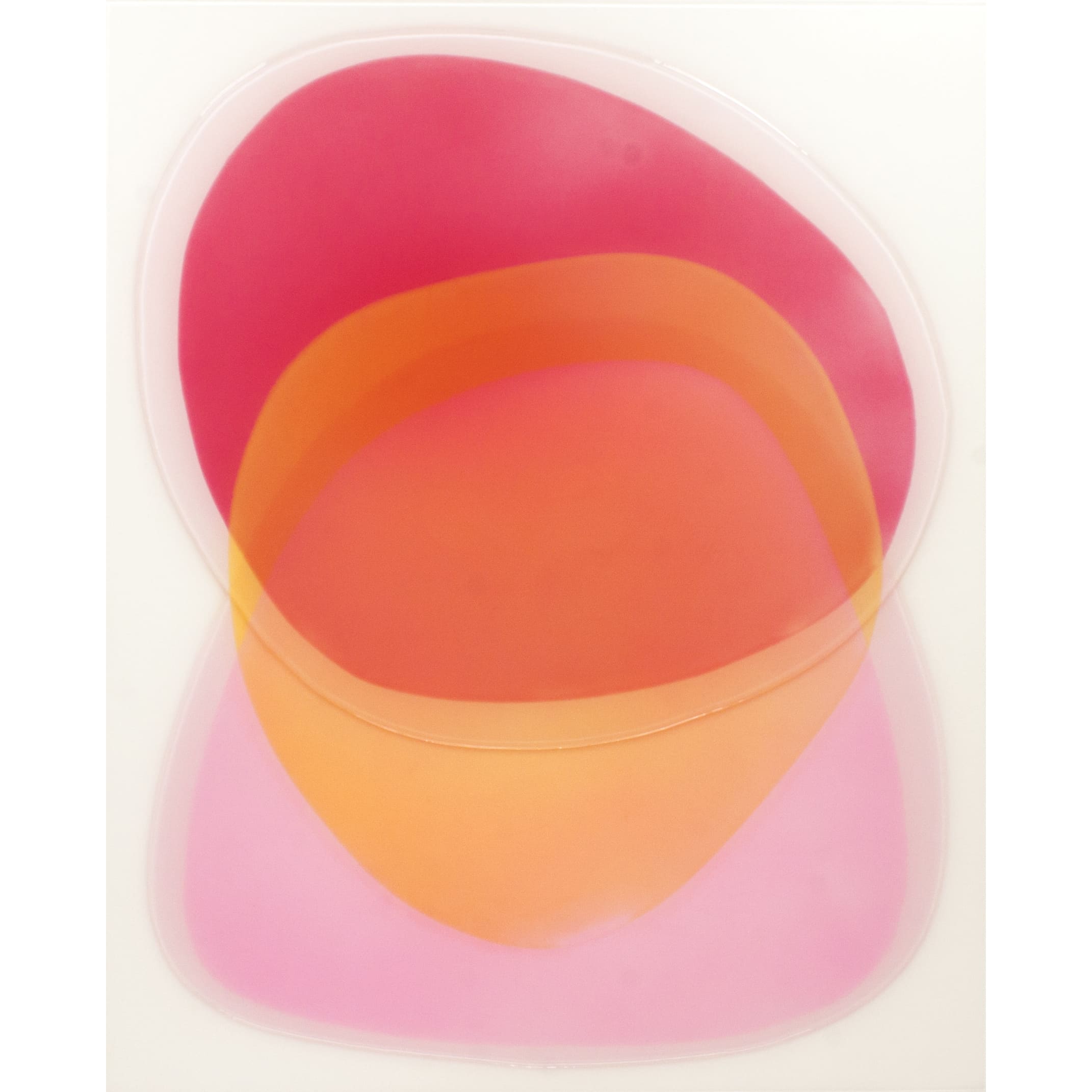 RUBEN ARTIST - Underwater 6337 - underwater red orange pink glossy abstract art