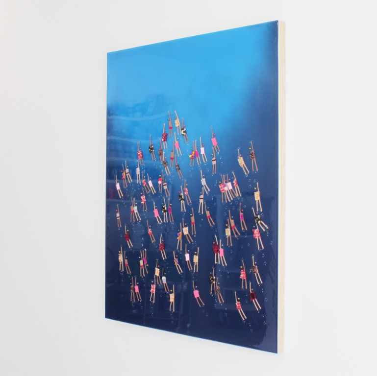 RUBEN ARTIST - Swimmers 542 - Swimmers Upward Flow Energy Abstract Swimmers Colorful Sea Current Mediana RUBEN ARTIST - Swimmers 542 - Swimmers Upward Flow Energy Abstract Swimmers Colorful Sea Current Mediana